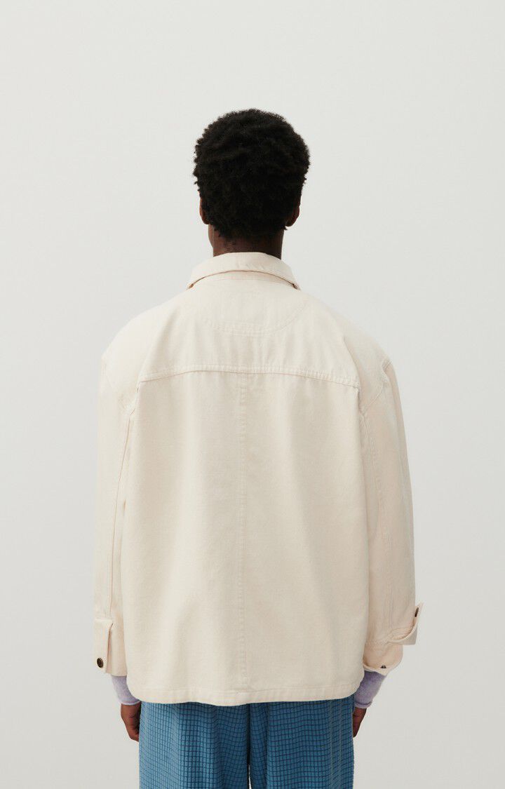 American Vintage Veste Mixte Datcity - ECRU 57 Manches Longues Beige - E24