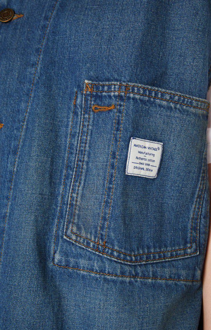 American Vintage Veste Mixte Gowbay - BLUE DIRTY Sans Manches Bleu - H20