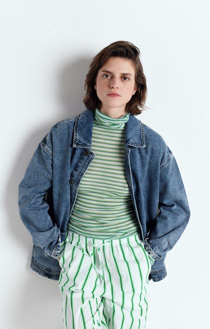 american vintage Veste mixte Joybird - STONE 58 Manches longues Bleu - E25