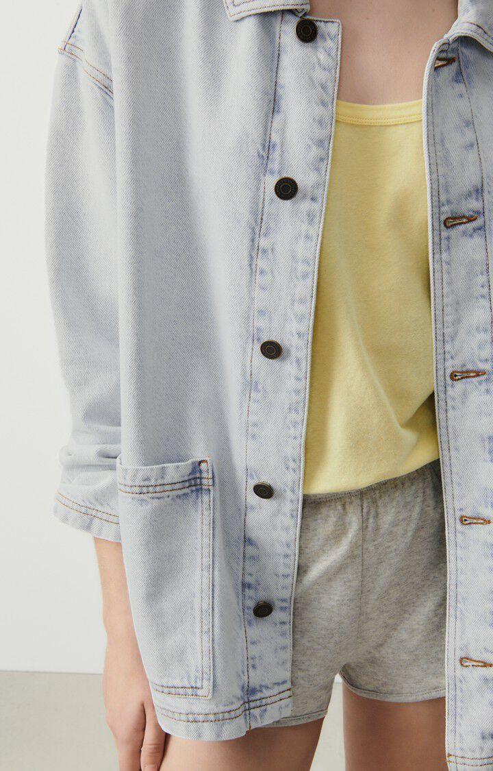 American Vintage Veste Mixte Joybird - WINTER BLEACHED 58 Manches Longues Bleu - E25