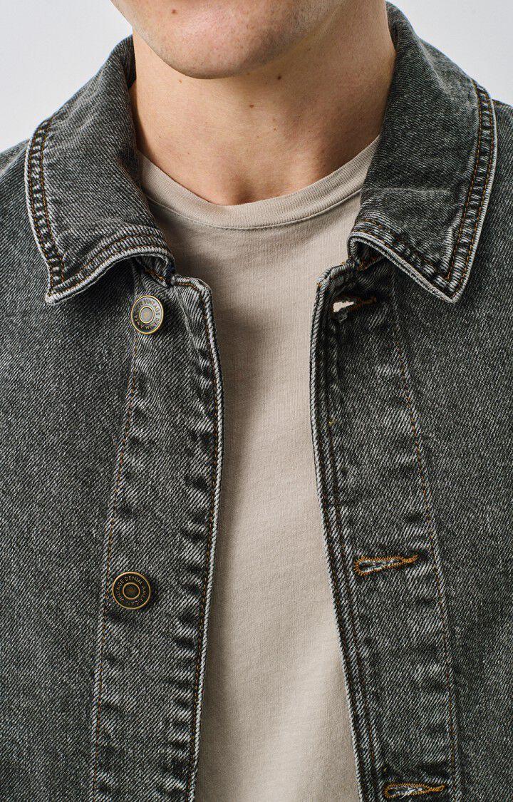 American Vintage Veste Mixte Yopday - SALT AND PEPPER 58 Manches Longues Gris - E25