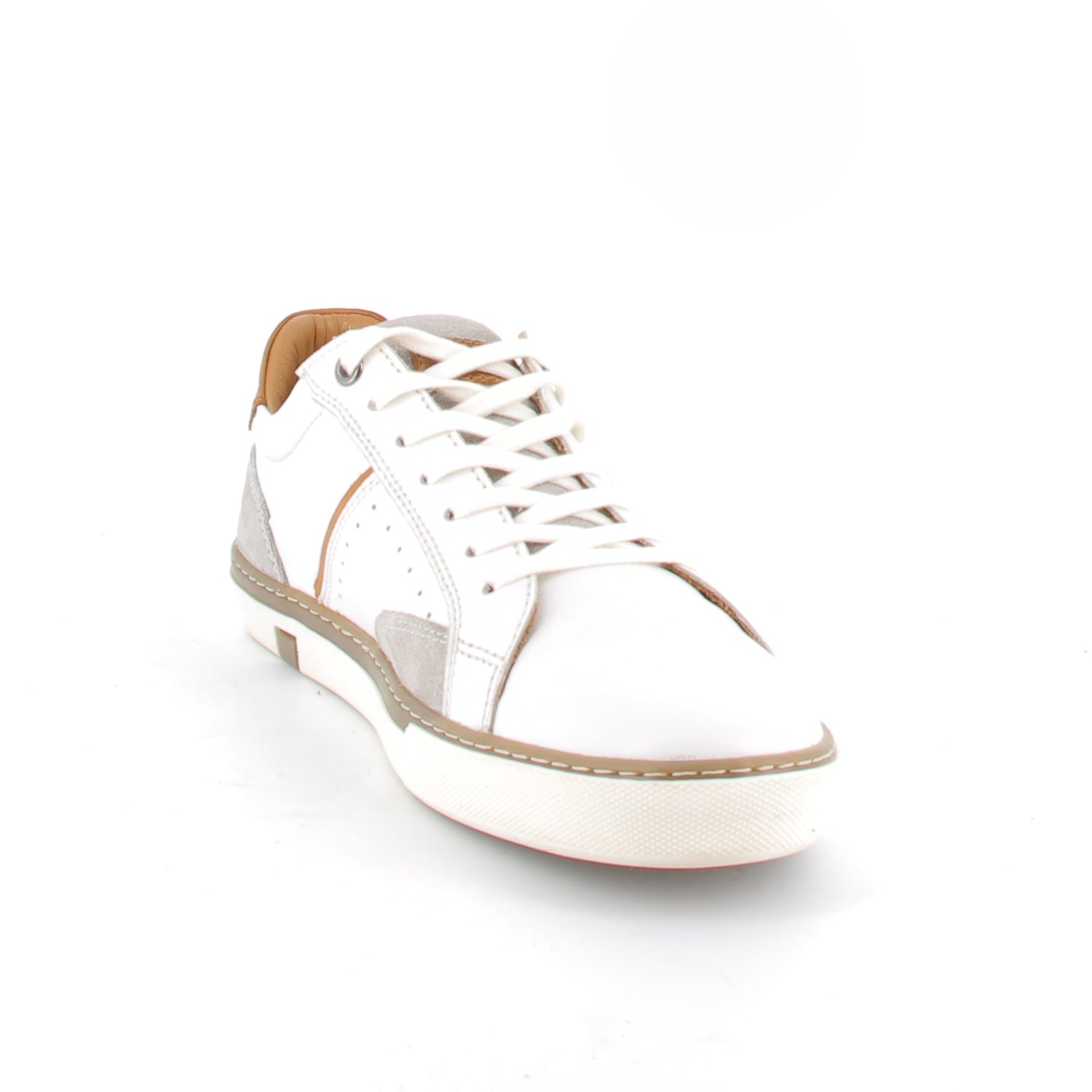 andré BASKETS FIDELE BLANC