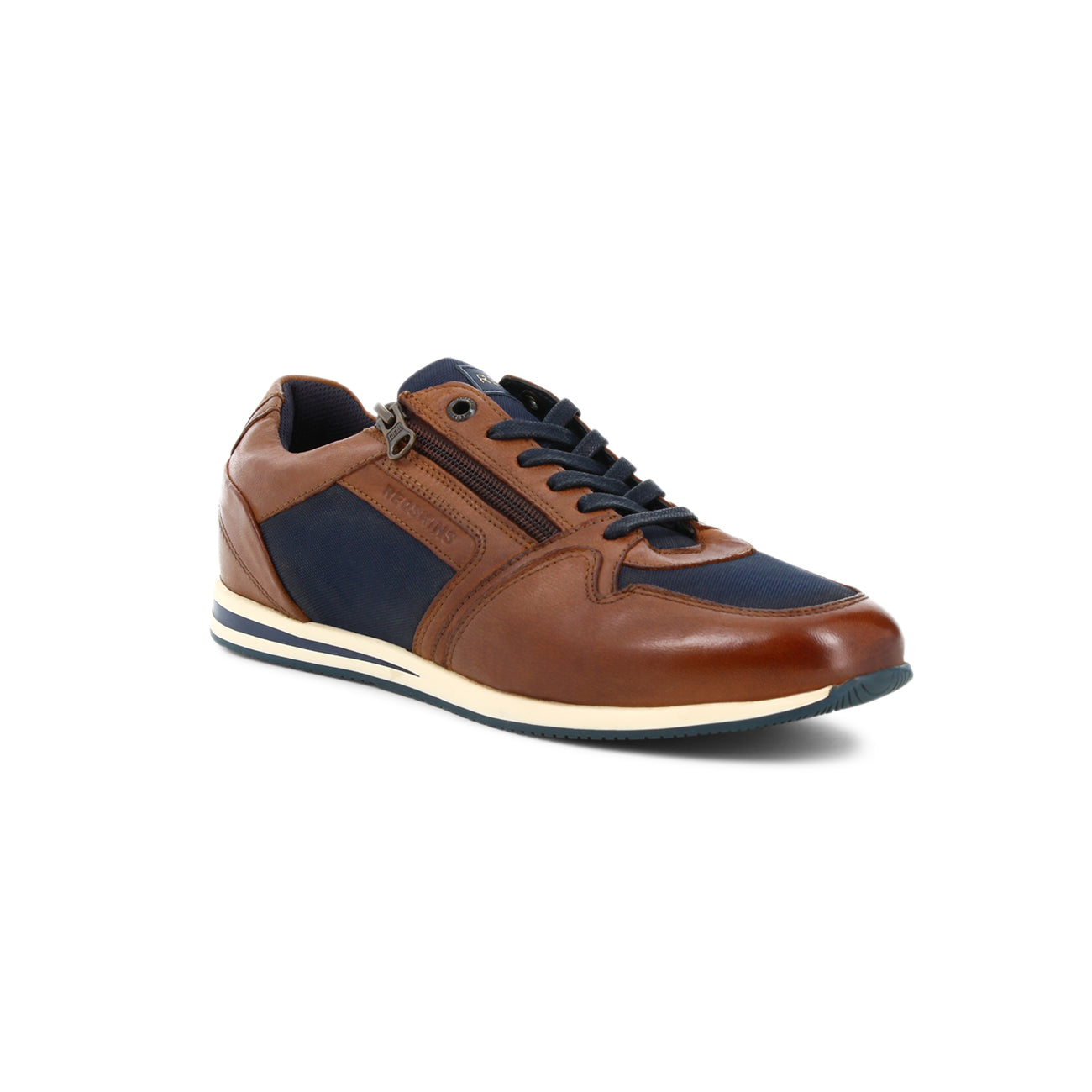 andré BASKETS LUCIDE 2 COGNAC