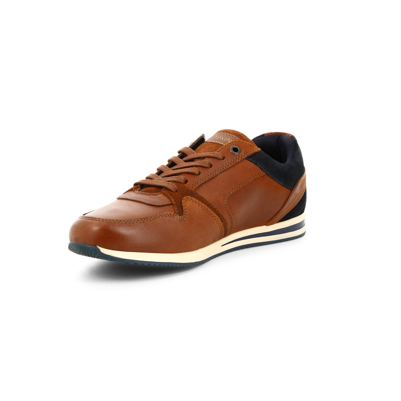 André BASKETS LUCIDE 3 COGNAC