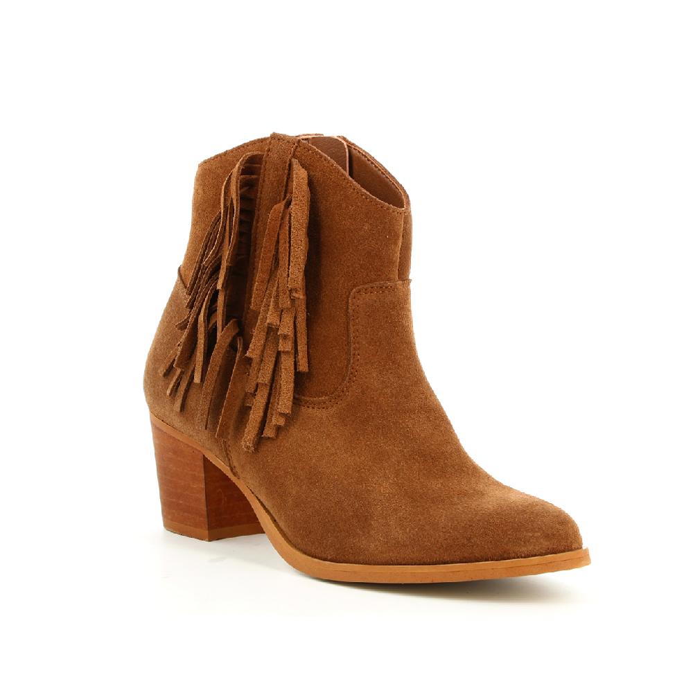 André BOOTS ARIZONIE 7 CAMEL