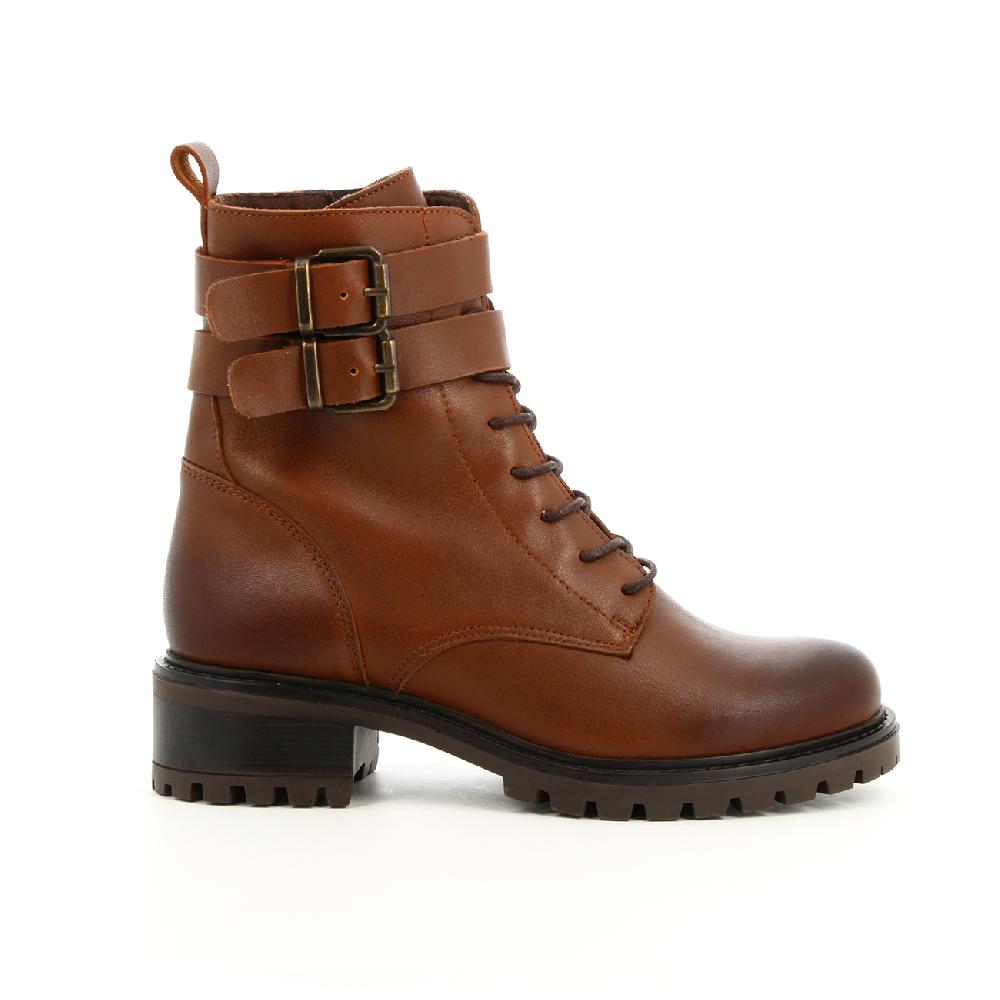 André BOOTS NIMAYA 7 COGNAC
