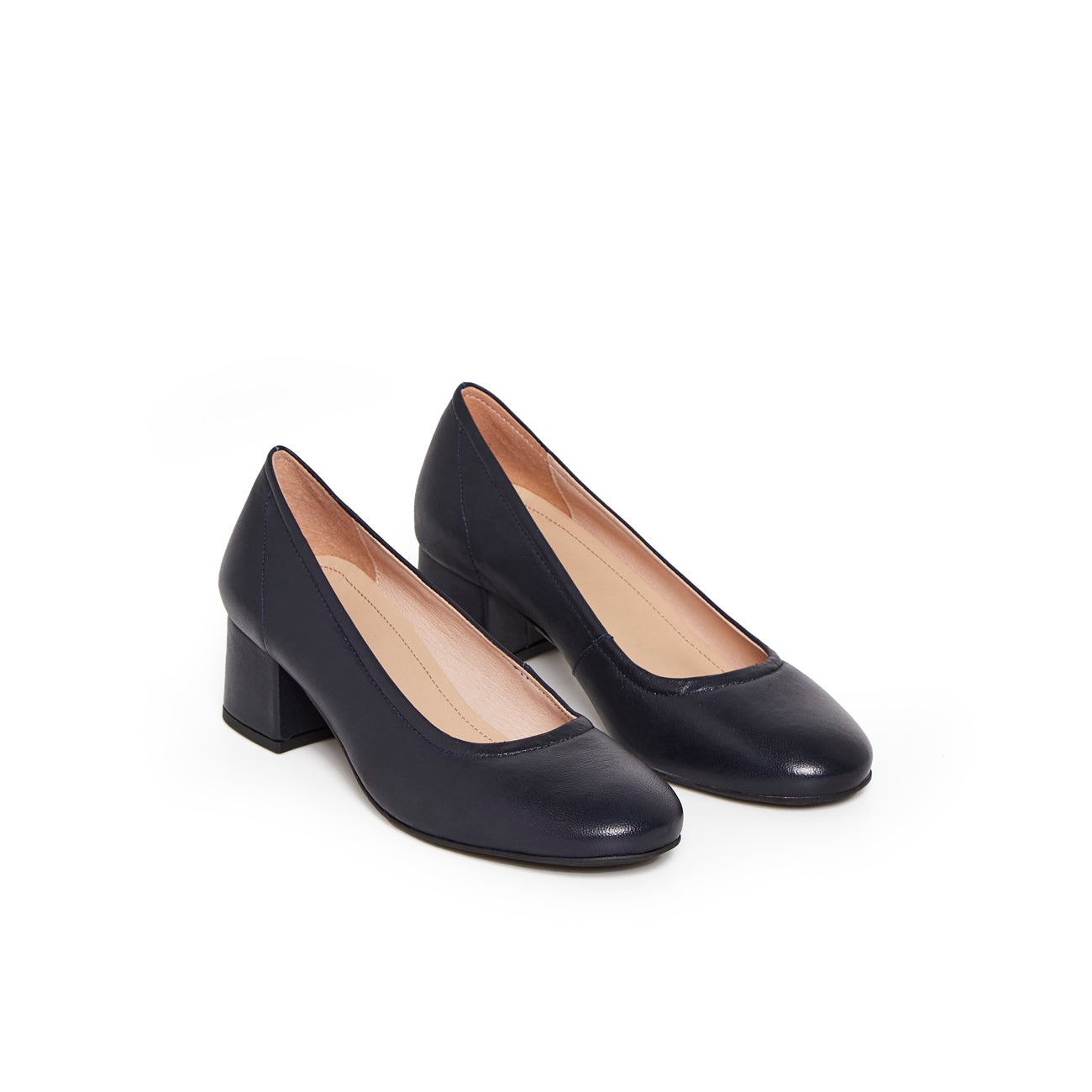 andré ESCARPIN NINAROSE BLEU MARINE