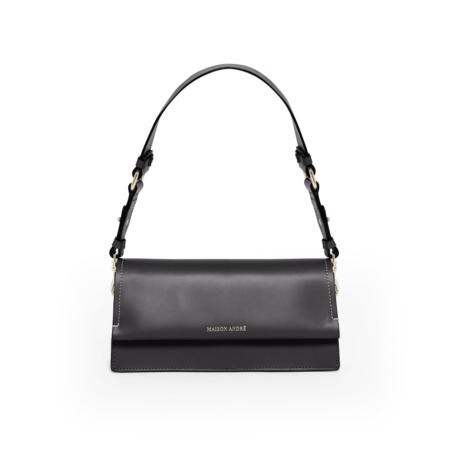 andré SAC À BANDOULIÈRE ODEON NOIR