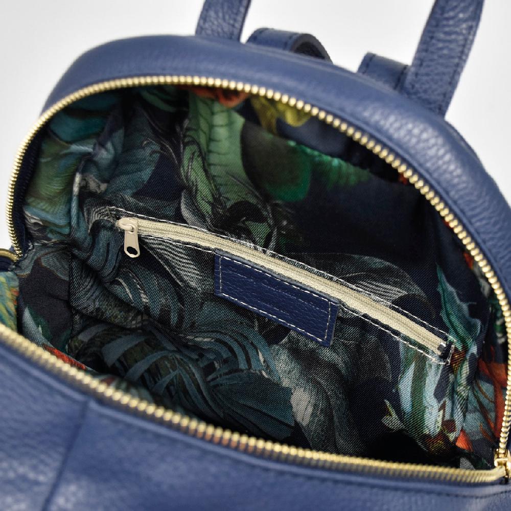 André SAC À DOS MONTORGUEIL BLEU MARINE