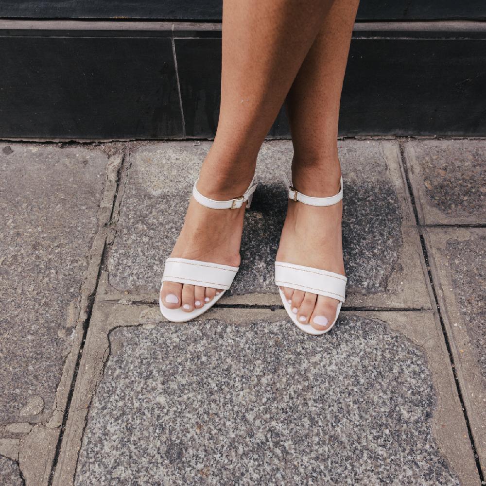 andré SANDALE INFAILLIBLE BLANC