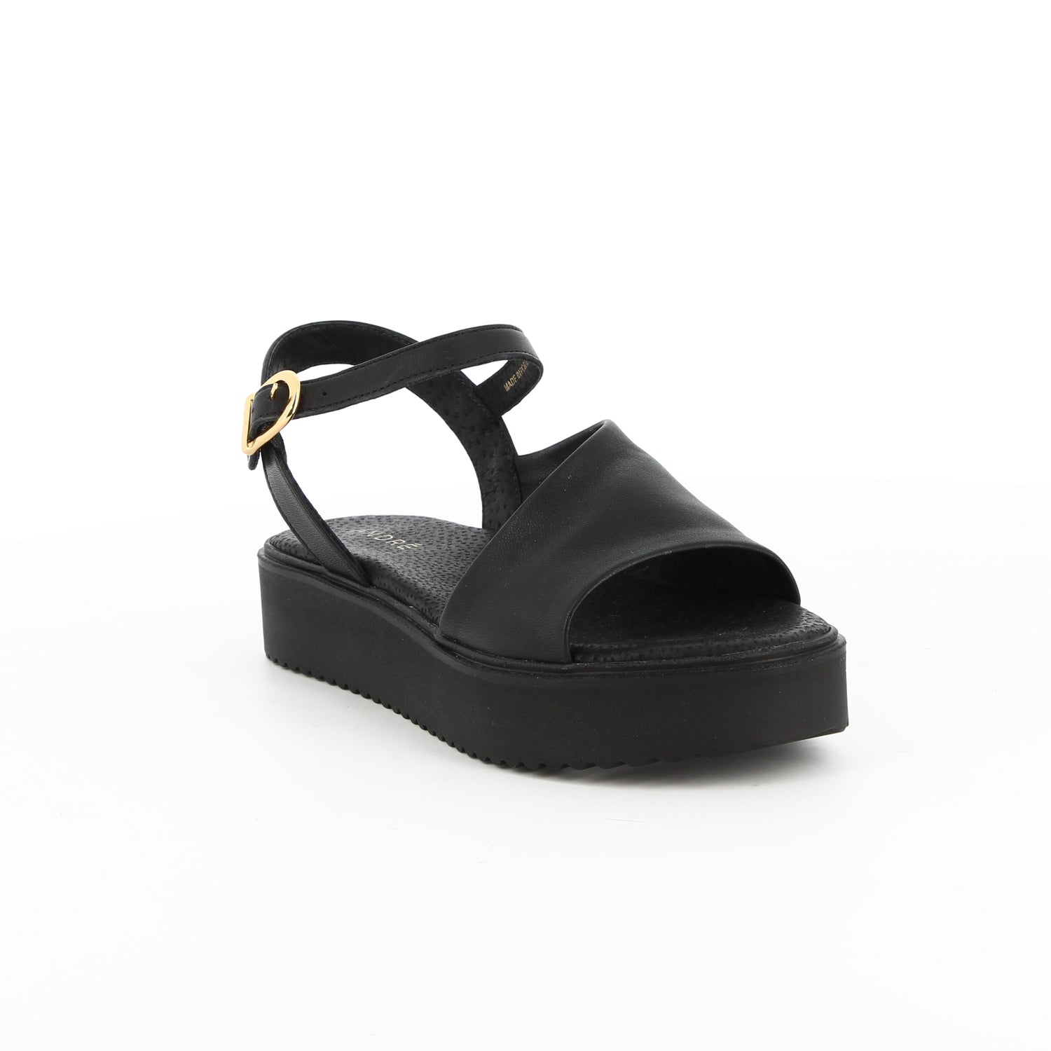 andré SANDALE MYRTILLE 6 NOIR