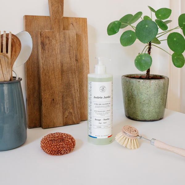 Andrée Jardin Éponge Boule Grattoir Cuivre