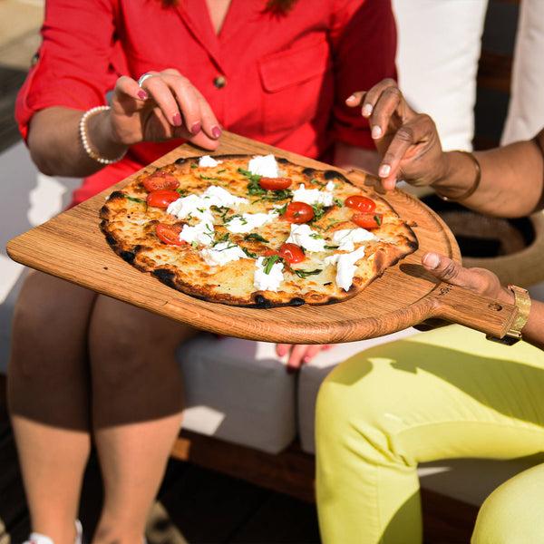 Andrée Jardin Planche à Pizza En Bois De Chêne