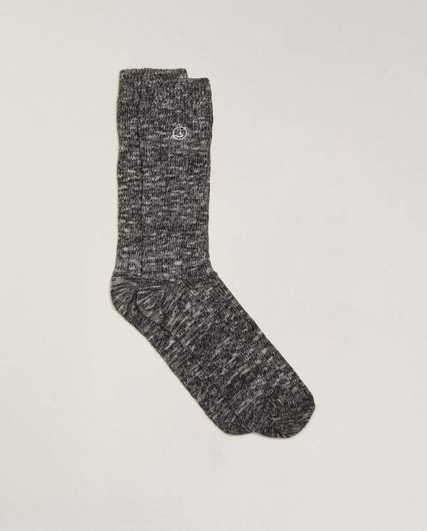 Angarde Chaussettes Chinées Homme Gris Foncé