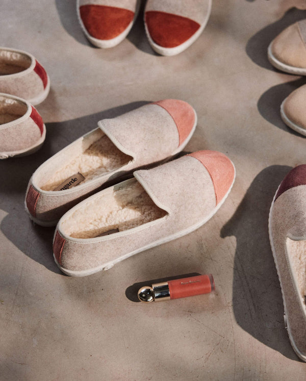 Angarde Chausson Femme Make-up Rose
