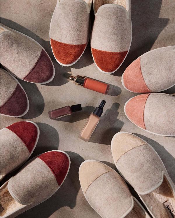 Angarde Chausson Femme Make-up Rouge