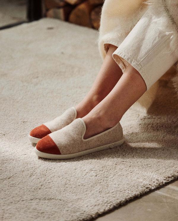 Angarde Chausson Femme Make-up Terracotta