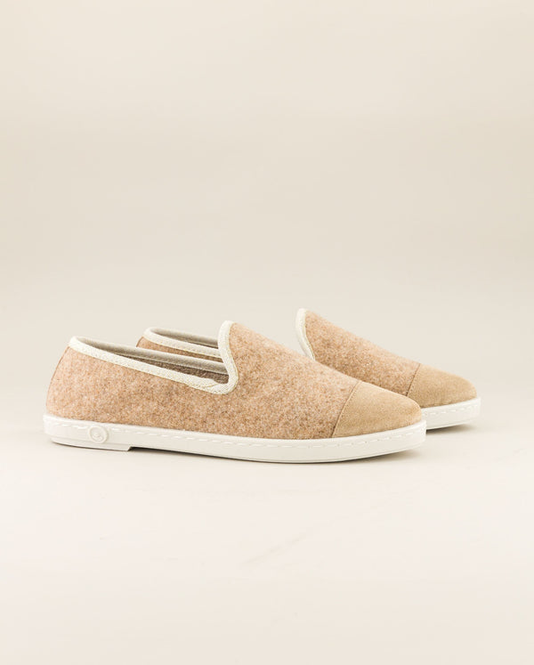 angarde Chausson femme sable lamé