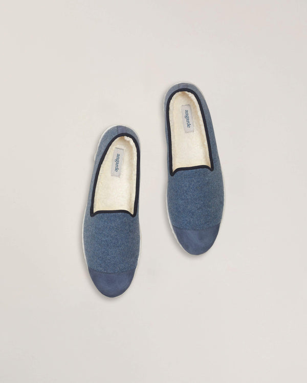 Angarde Chausson Homme édition Limitée Jean Marine