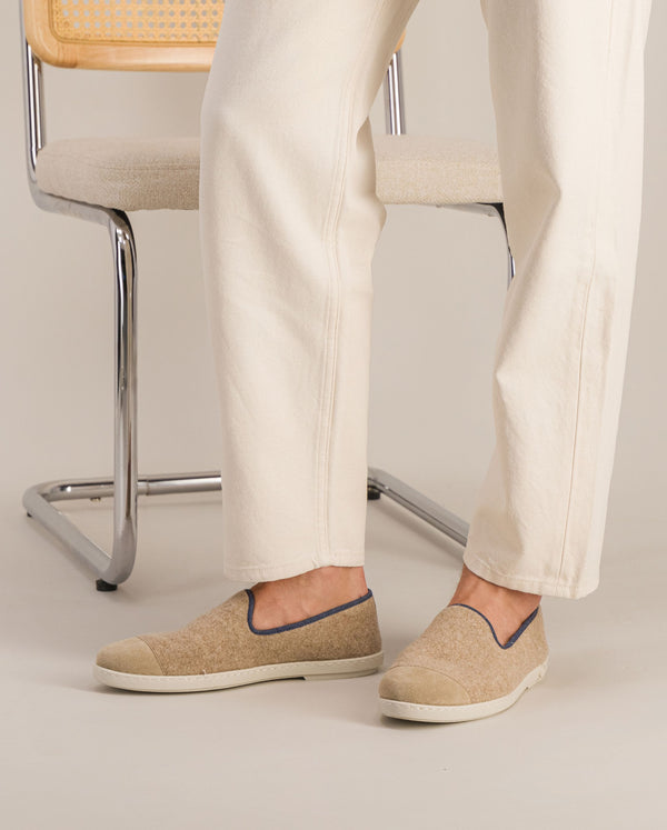 Angarde Chausson Homme Sable Denim