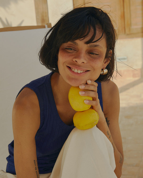 Angarde Débardeur Femme Marine