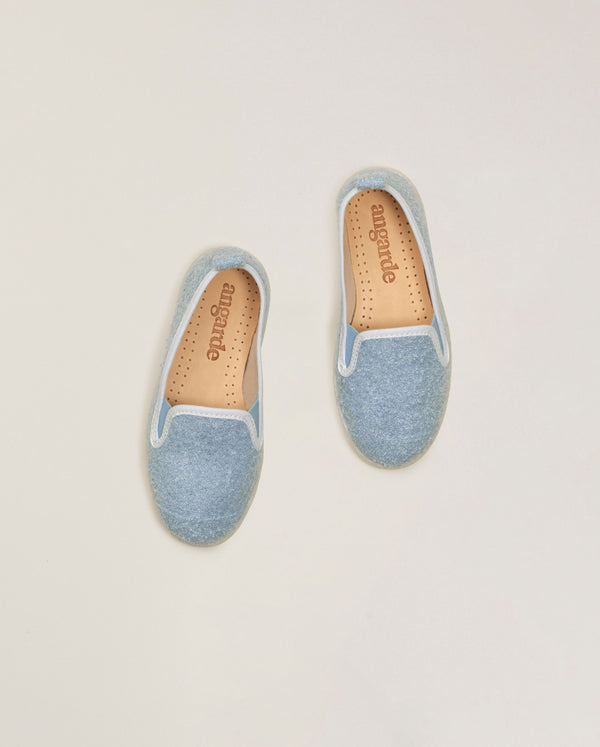 Angarde Espadrille Enfant Bleu Clair