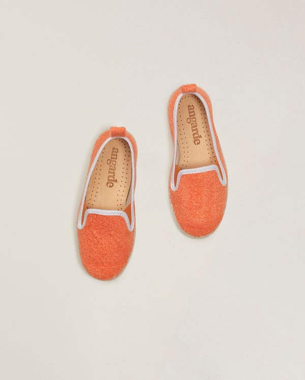 Angarde Espadrille Enfant Corail