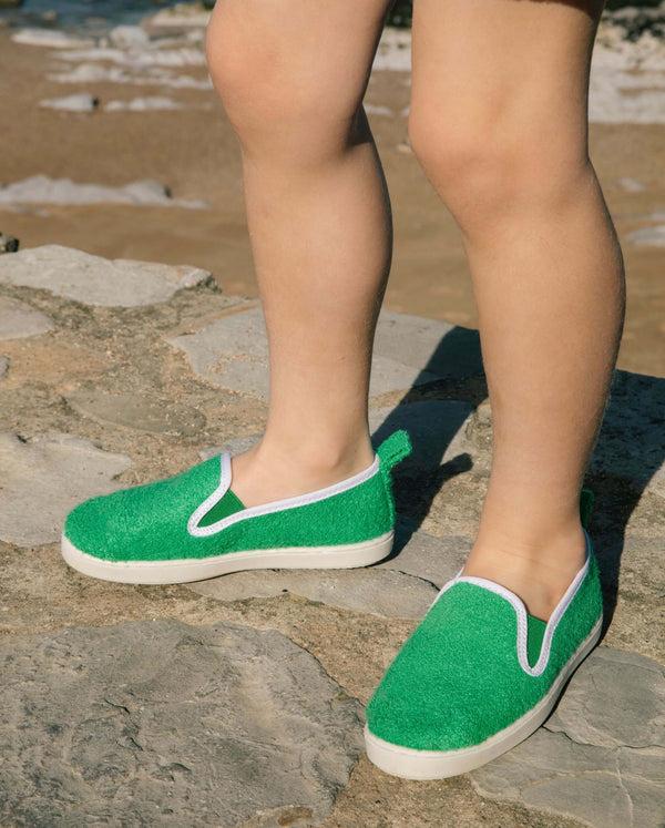 Angarde Espadrille Enfant Menthe