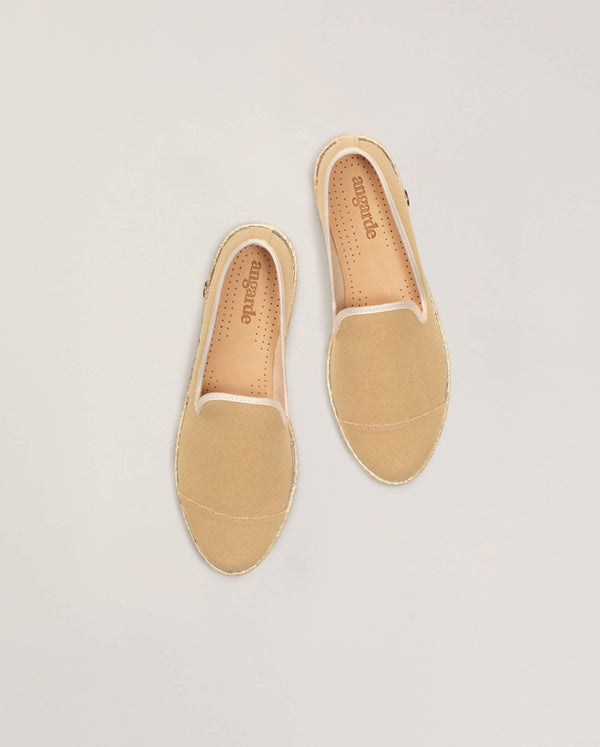 angarde Espadrille Femme Beige