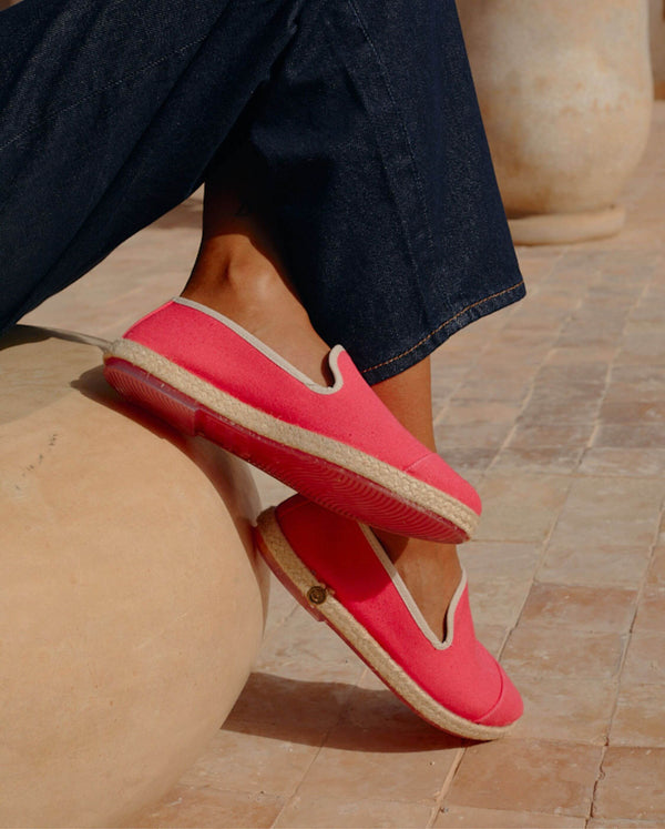 Angarde Espadrille Femme Fuchsia