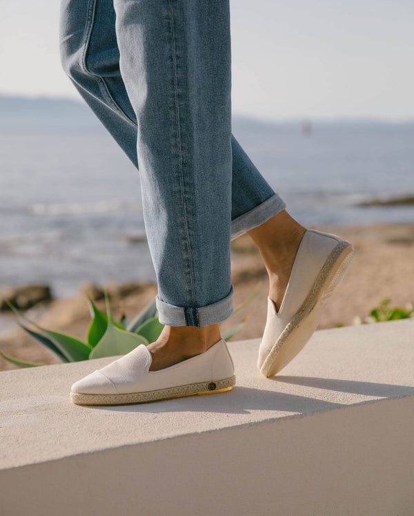 Angarde Espadrille Femme Ivoire