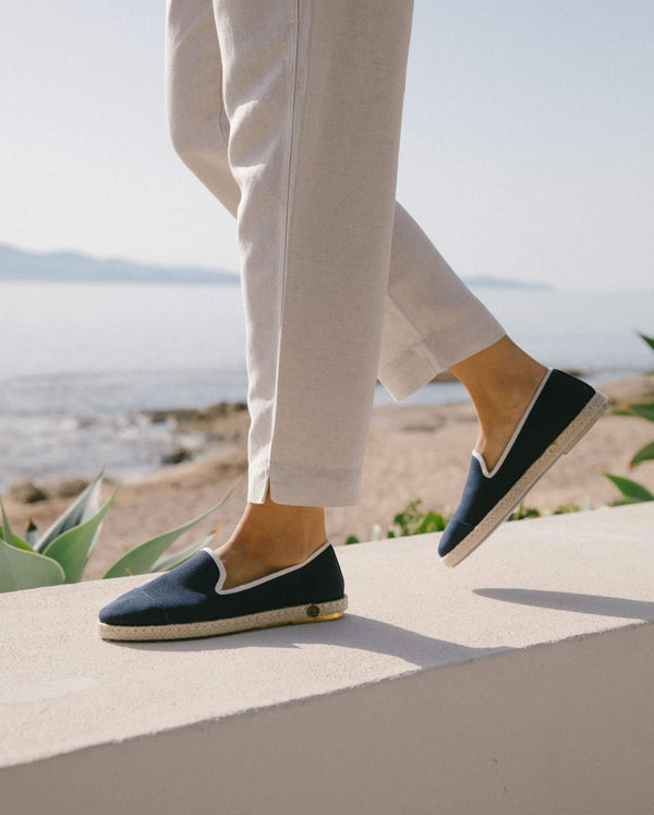 Angarde Espadrille Femme Marine