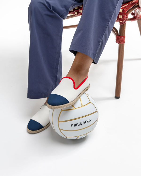 Angarde Espadrille Femme Tricolore Flag