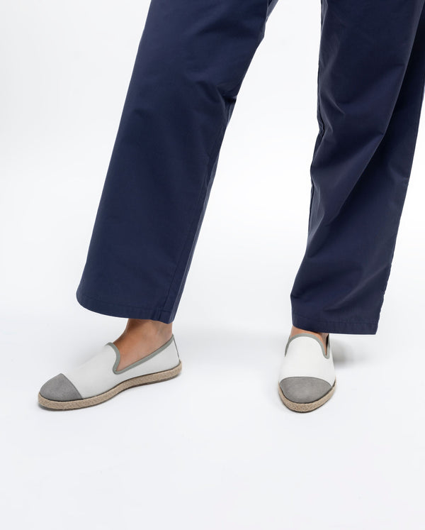 Angarde Espadrille Homme Coton Flag Bicolore