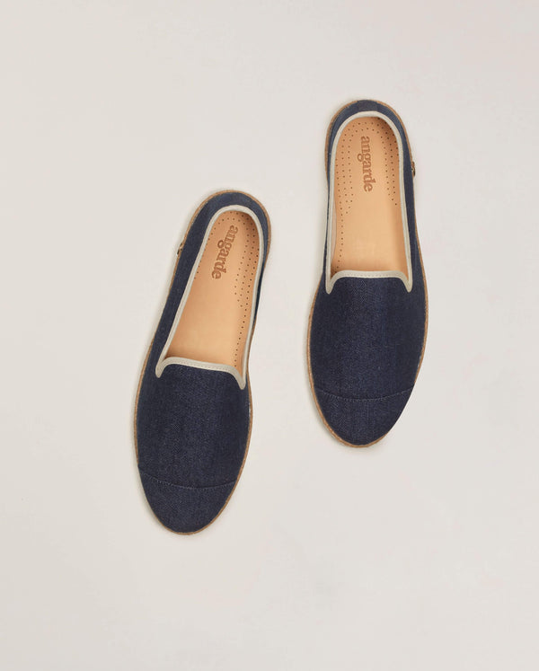 Angarde Espadrille Homme Denim Brut