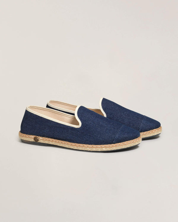 angarde Espadrille homme denim brut
