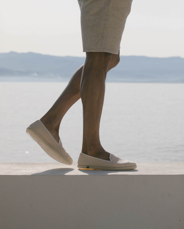 Angarde Espadrille Homme Ivoire