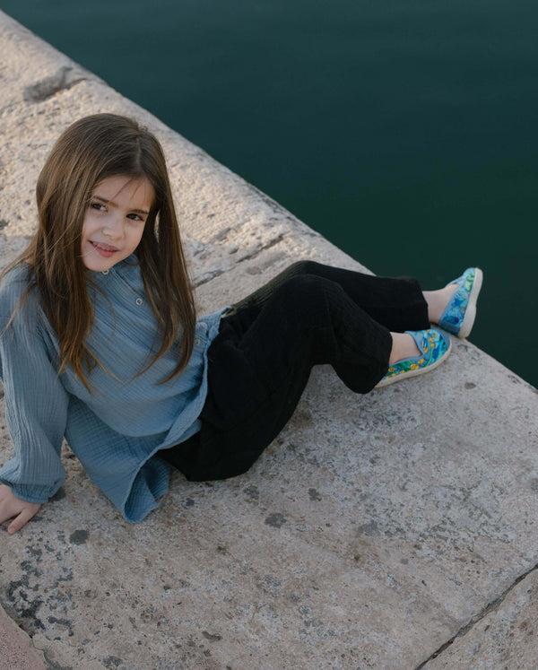 Angarde Espadrilles Enfants Perroquet En Coton