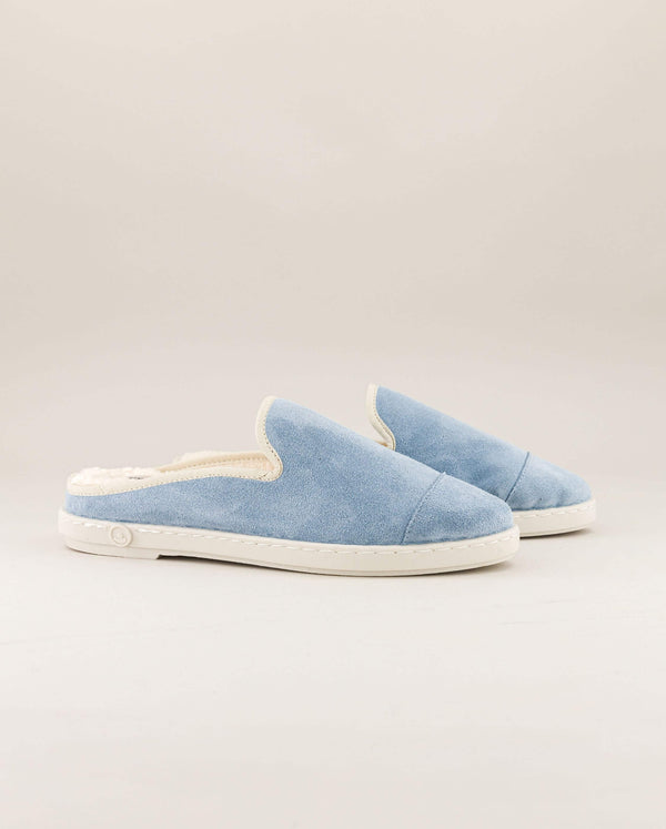 angarde Mule femme ciel en cuir