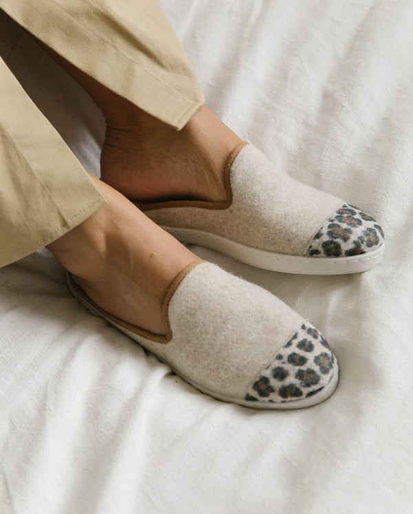 Angarde Mule Femme Léopard