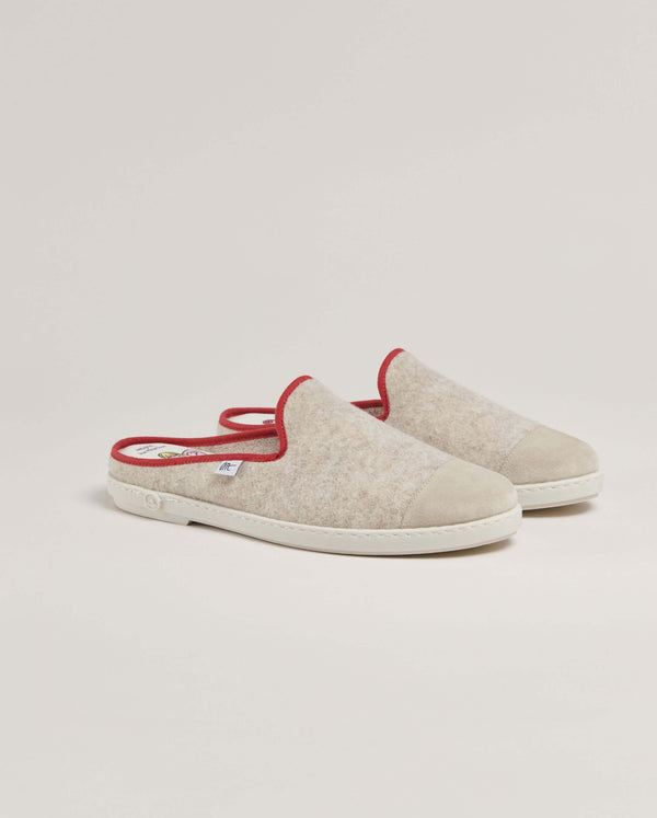 Angarde Mule Homme Laine Grand Amour