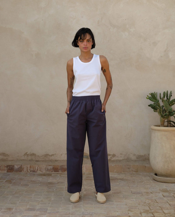 angarde Pantalon femme marine