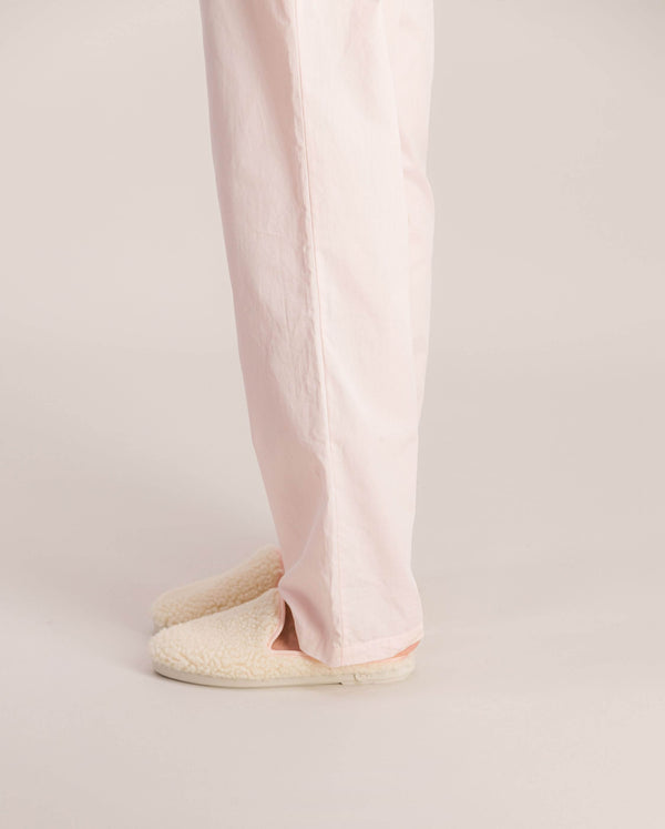Angarde Pantalon Pyjama Femme Uni Rose