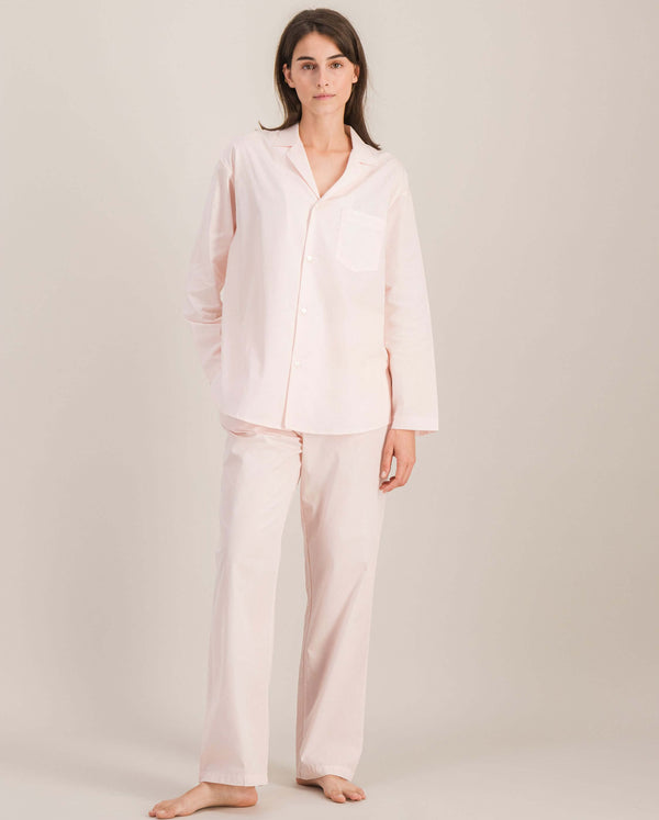 angarde Pantalon pyjama femme uni rose