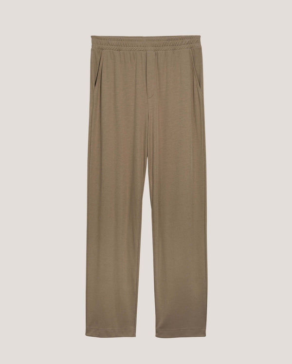 Angarde Pantalon Pyjama Homme Uni Latte En Tencel