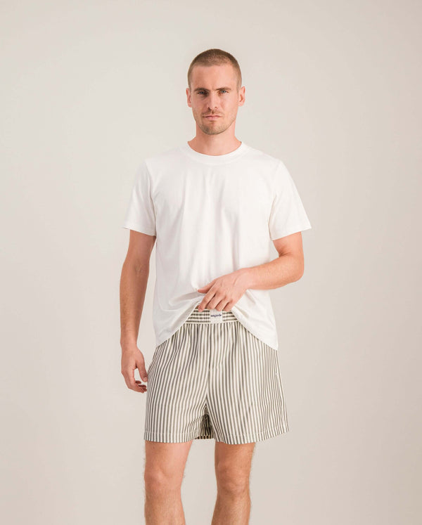 Angarde Short Homme Matcha En Tencel