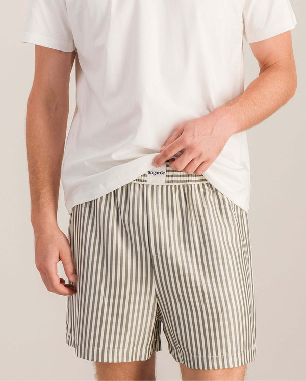 angarde Short homme matcha en Tencel