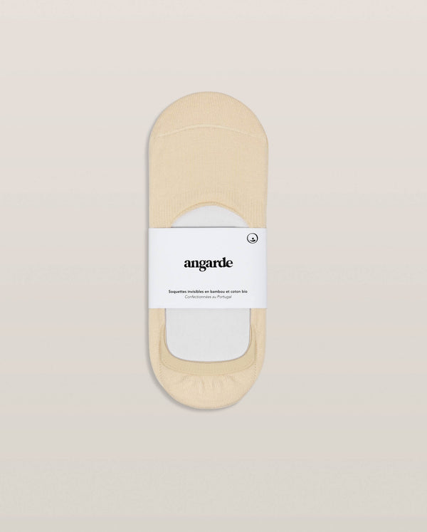 angarde Socquettes unisexe en bambou et coton bio