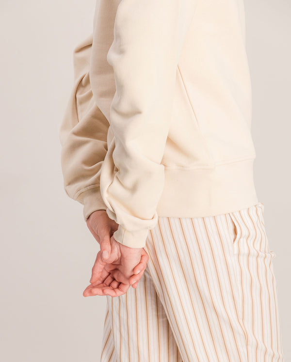 Angarde Sweatshirt Femme Beige