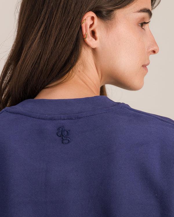 Angarde Sweatshirt Femme Marine